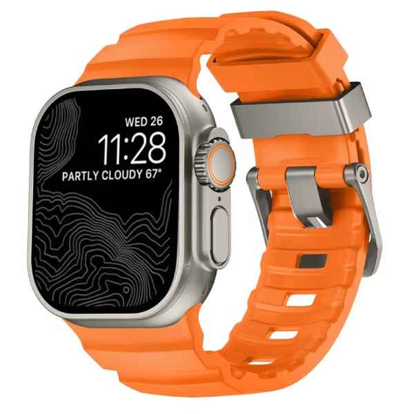 Orange For 42 44 45 49(S10) 46mm with Buckle