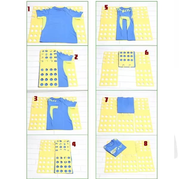 Laundry Folding Board Elite Shirt Folder demo